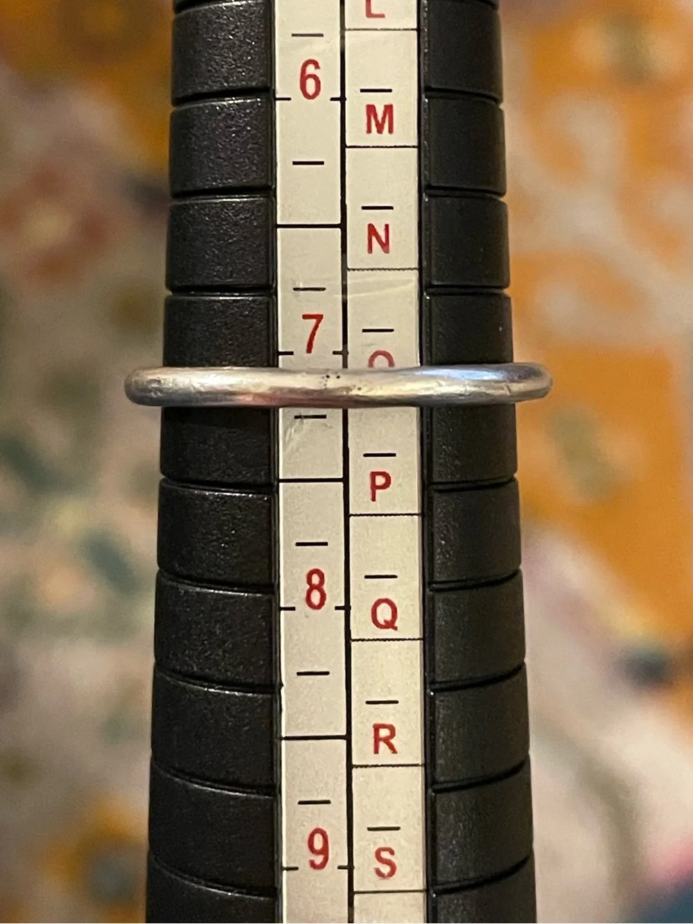 Vintage silver metal